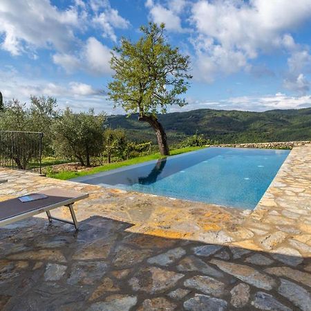 Casa All'Erta, Villa With Private Pool Gaiole in Chianti Kültér fotó