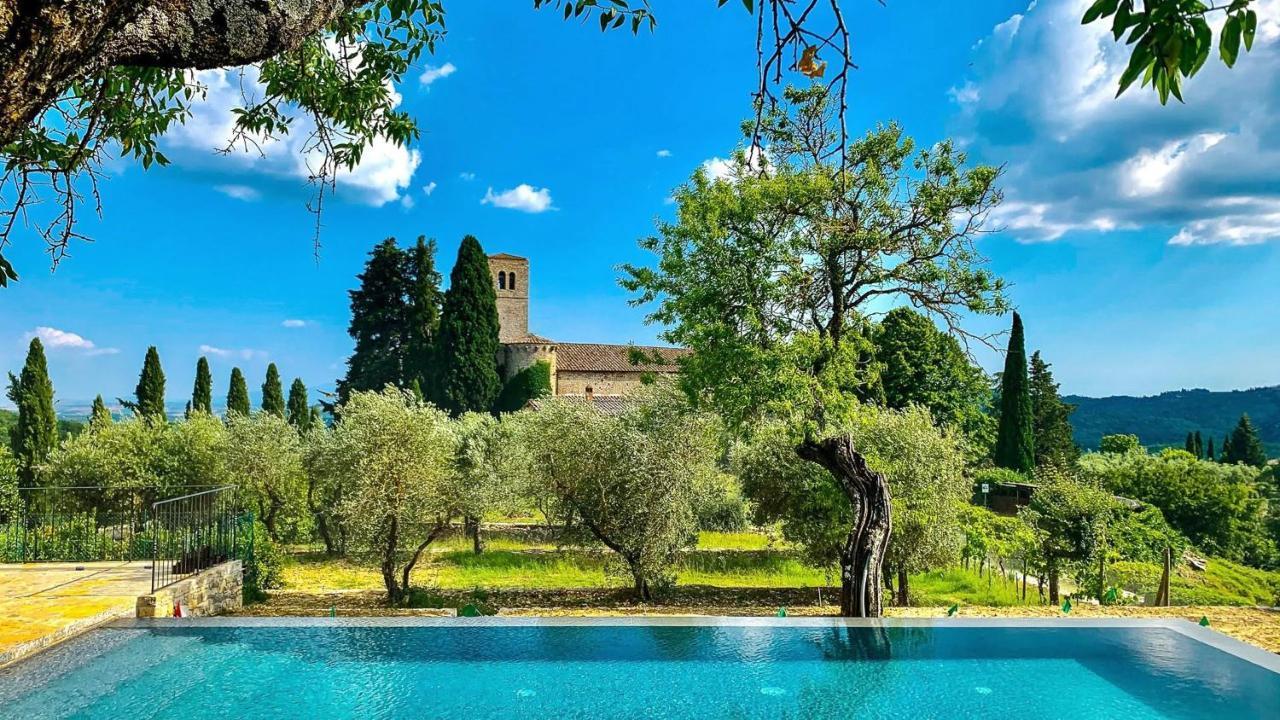 Casa All'Erta, Villa With Private Pool Gaiole in Chianti Kültér fotó