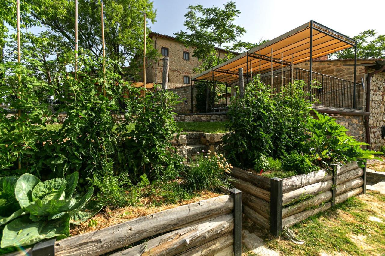 Casa All'Erta, Villa With Private Pool Gaiole in Chianti Kültér fotó